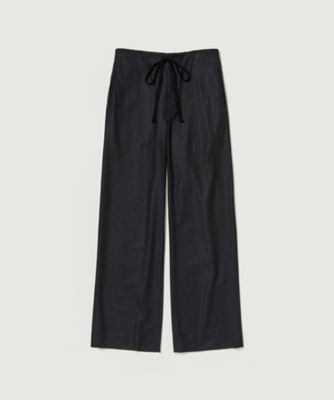 WOOL FULLING FLANNEL DRAWSTRING