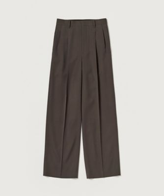LIGHT WOOL MAX GABARDINE TWOーTUCK