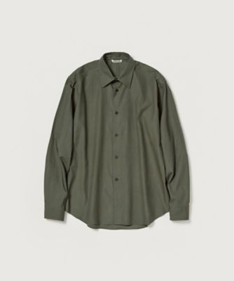 シャツ ＊WASHED FINX TWILL SHIRT