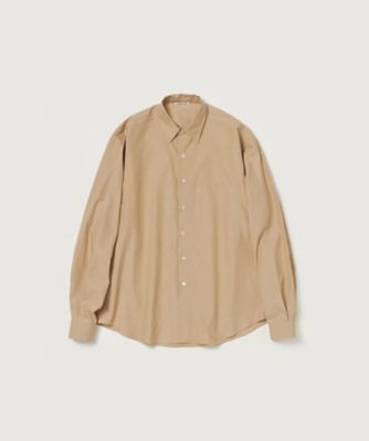シャツ WOOL HERRINGBONE OVER SHIRT