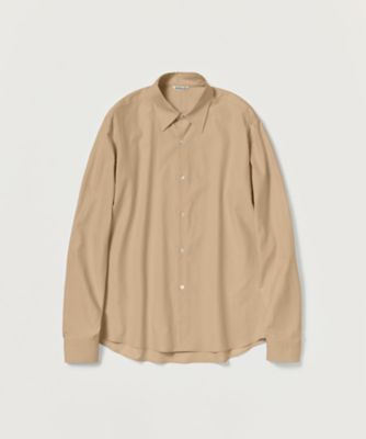 シャツ ＊WASHED FINX TWILL SLIM SHIRT