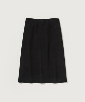 FULLED WOOL SILK SKIRT A26AS04SJ