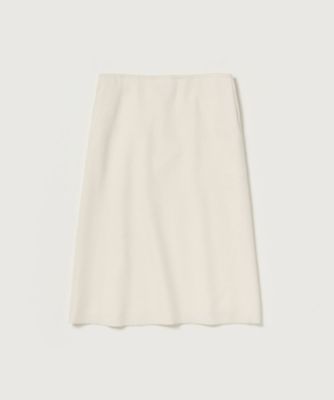 FULLED WOOL SILK SKIRT A26AS04SJ
