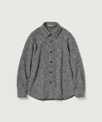 HOMESPUN TWEED SHIRT BLOUSON