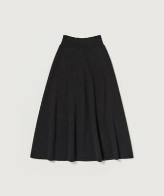 SUPER FINE WOOL KNIT SKIRT