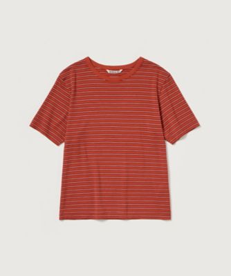 SOFT SMOOTH WOOL STRIPE JERSEY TEE