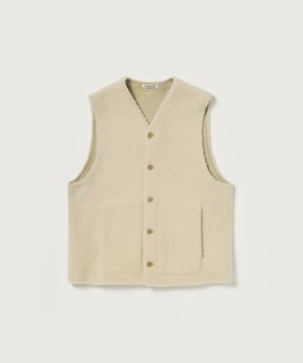 ベスト MERINO MOUTON VEST A26AV02MM
