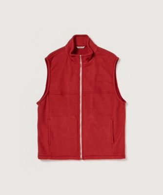 ベスト PURE SILK COMFORT FLEECE VEST