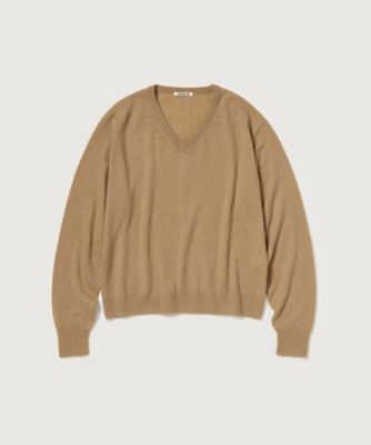 セーター HIGH GAUGE SOFT CASHMERE KNIT V