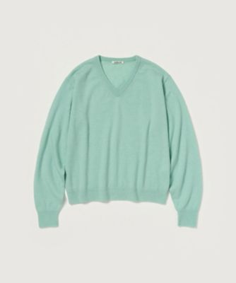ニット AIRY SILK WOOL KNIT P／O