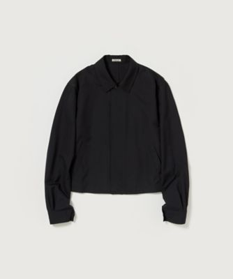 ★AURALEE ウールメルトンブルゾン オフホワイト　　size 0 AURALEE -Cotton Wool Double Cloth Blouzon- | twelve blog