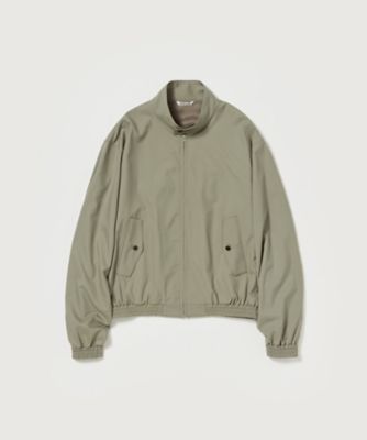 ブルゾン ULTRA FINE TROPICAL WOOL ZIP