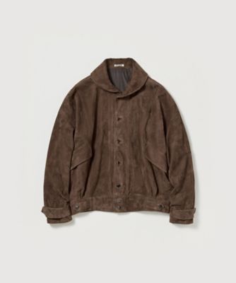 ブルゾン SILKY GRAIN SUEDE BLOUSON