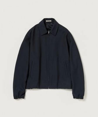 ＜AURALEE (Women)＞ＷＯＯＬ　ＫＩＤ　ＭＯＨＡＩＲ　ＨＯＰＳＡＣＫ　ＺＩＰ　ＢＬＯＵＳＯＮ　Ａ２６ＳＢ０３ＭＨ