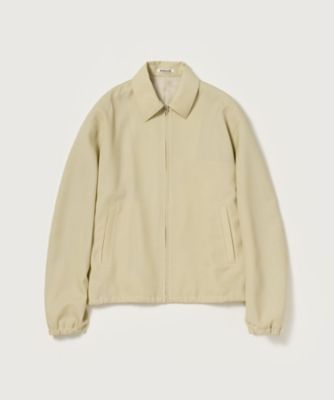 WOOL KID MOHAIR HOPSACK ZIP BLOUSON