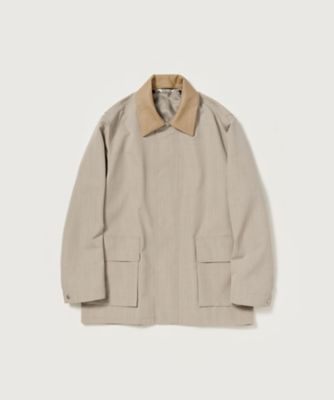 WOOL MAX CANVAS BLOUSON A26SB06WC