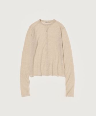 SHEER CASHMERE KNIT CARDIGAN