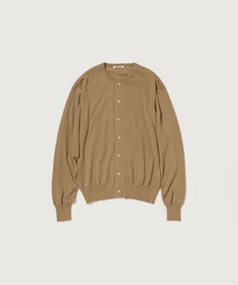 カーディガン ＊CASHMERE HARD TWIST KNIT