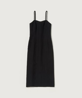 WOOL COTTON LINEN OX CAMISOLE DRESS