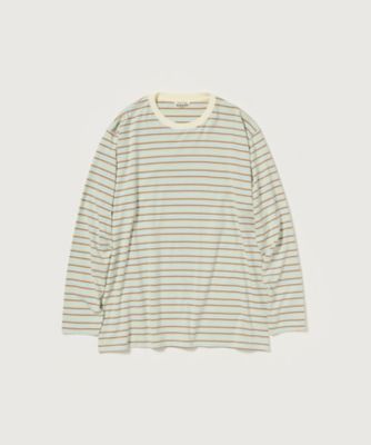 カットソー GRADIENT STRIPE JERSEY L／S