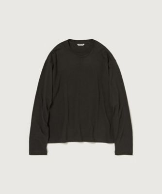 カットソー BRUSHED COTTON JERSEY L／S TEE