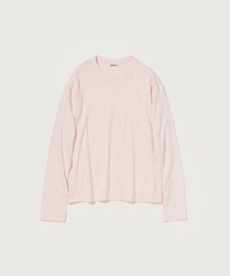 カットソー BRUSHED COTTON JERSEY L／S TEE
