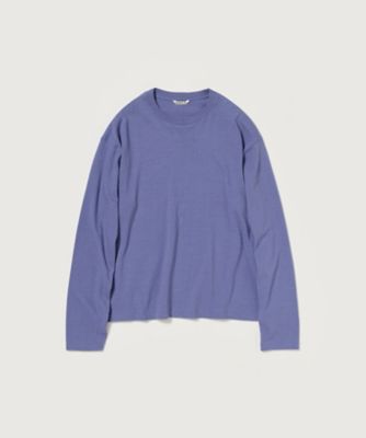 AURALEE オーラリー カットソー パープル AURALEE オーラリー カットソー パープル 【公式通販】
