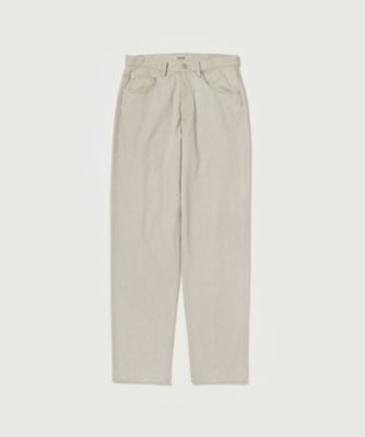 ジーンズ FADED HARD TWIST BROWN DENIM