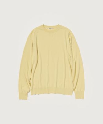 セーター GIZA HIGH GAUGE KNIT POLO