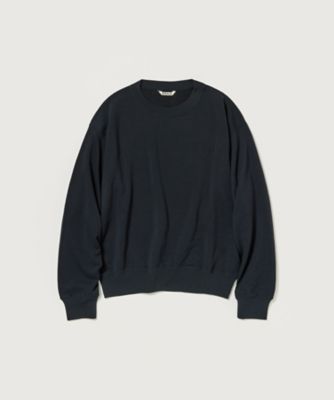 オーラリー　AURALEE  スウェット　ロンT スウェット HIGH TWIST LIGHT SWEAT P／O