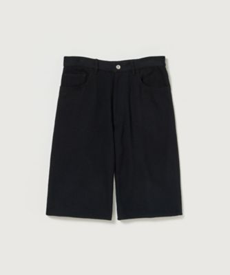 ショーツ SILK NEP DENIM 5P WIDE SHORTS