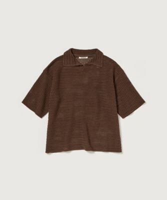 ニット TUSSAH SILK COTTON MESH KNIT