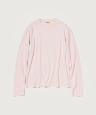 AURALEE (Women)/オーラリー ＢＲＵＳＨＥＤ　ＯＲＧＡＮＩＣ　ＣＯＴＴＯＮ　ＪＥＲＳＥＹ　Ｌ／Ｓ　ＴＥＥ　Ａ２６ＳＰ０３ＰＴ