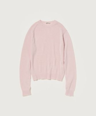 カシミヤ12Gクルーネックロングスリーブ | BLAMINK (Women