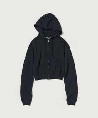 HIGH TWIST LIGHT SWEAT ZIP PARKA