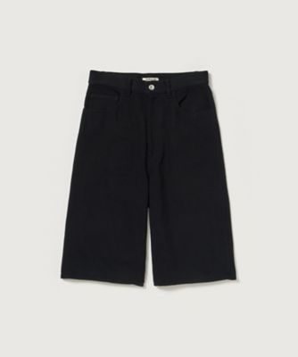 ＜AURALEE (Women)＞ＳＩＬＫ　ＮＥＰ　ＤＥＮＩＭ　５Ｐ　ＷＩＤＥ　ＳＨＯＲＴＳ　Ａ２６ＳＰ０４ＳＤ