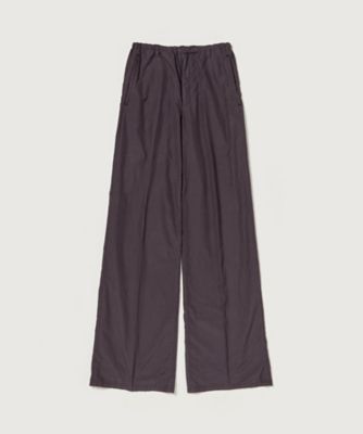 AURALEE (Women)/オーラリー ＧＡＲＭＥＮＴーＤＹＥＤ　ＦＩＮＸ　ＳＨＵＴＴＬＥ　ＷＥＡＴＨＥＲ　ＤＲＡＷＳＴＲＩＮＧ　ＰＡＮＴＳ　Ａ２６ＳＰ０４ＳＷ