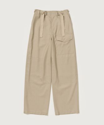 ＜AURALEE (Women)＞ＷＯＯＬ　ＨＥＲＲＩＮＧＢＯＮＥ　ＣＡＲＧＯ　ＰＡＮＴＳ　Ａ２６ＳＰ０５ＣＨ