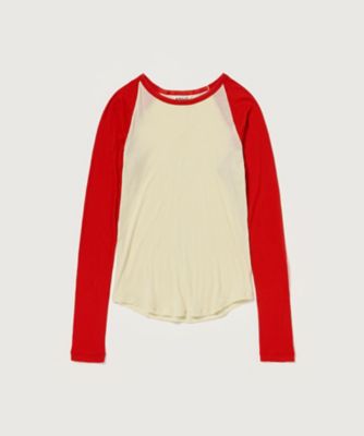 25AW オーラリーAURALEE Gauge Sheer タンクトップ 赤 SUPER HIGH GAUGE SHEER RIB TANK TOP - AURALEE Official Website