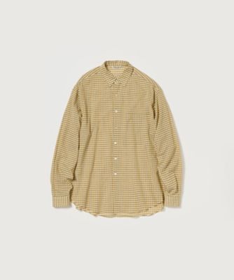 シャツ AIRY LIGHT COTTON CHECK BIG