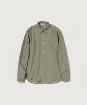 シャツ ＊WASHED FINX TWILL SLIM SHIRT