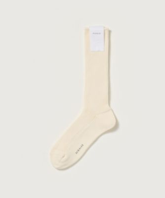 ＜AURALEE (Women)＞＊ＣＯＴＴＯＮ　ＬＯＷ　ＧＡＵＧＥ　ＳＯＣＫＳ　Ａ２６ＳＳ０３ＳＸ－Ｗ