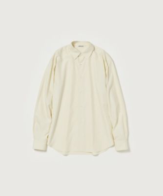 Ryo　AURALEE WASHED FINX TWILL SHRTS WASHED FINX TWILL SHIRT - AURALEE Official Website