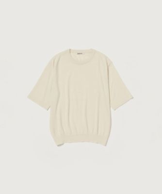 ニット ＊CASHMERE HARD TWIST KNIT TEE