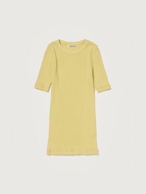 ORGANIC SOFT RIB TEE A26ST04OT | AURALEE