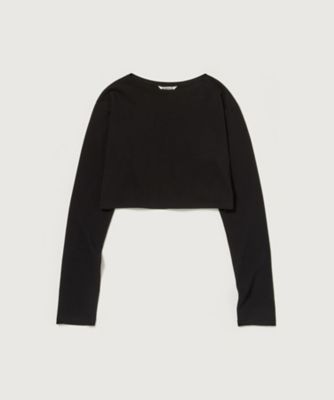 HIGH GAUGE COTTON JERSEY BOAT NECK L